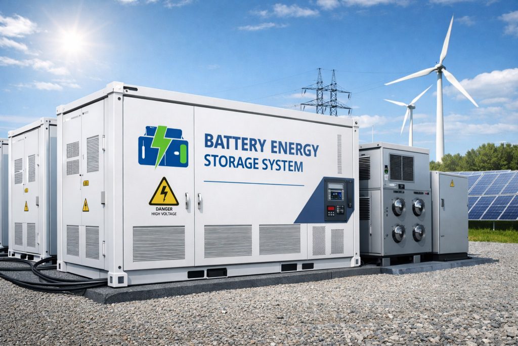Batterie-Energiespeichersysteme-BESS